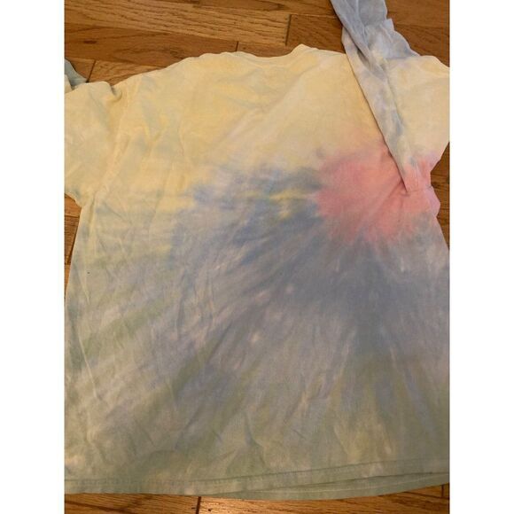 Nickelodeon, women's tie dye 90's Hey Arnold graphic long sleeve t shirt size 1X - Picture 5 of 8
